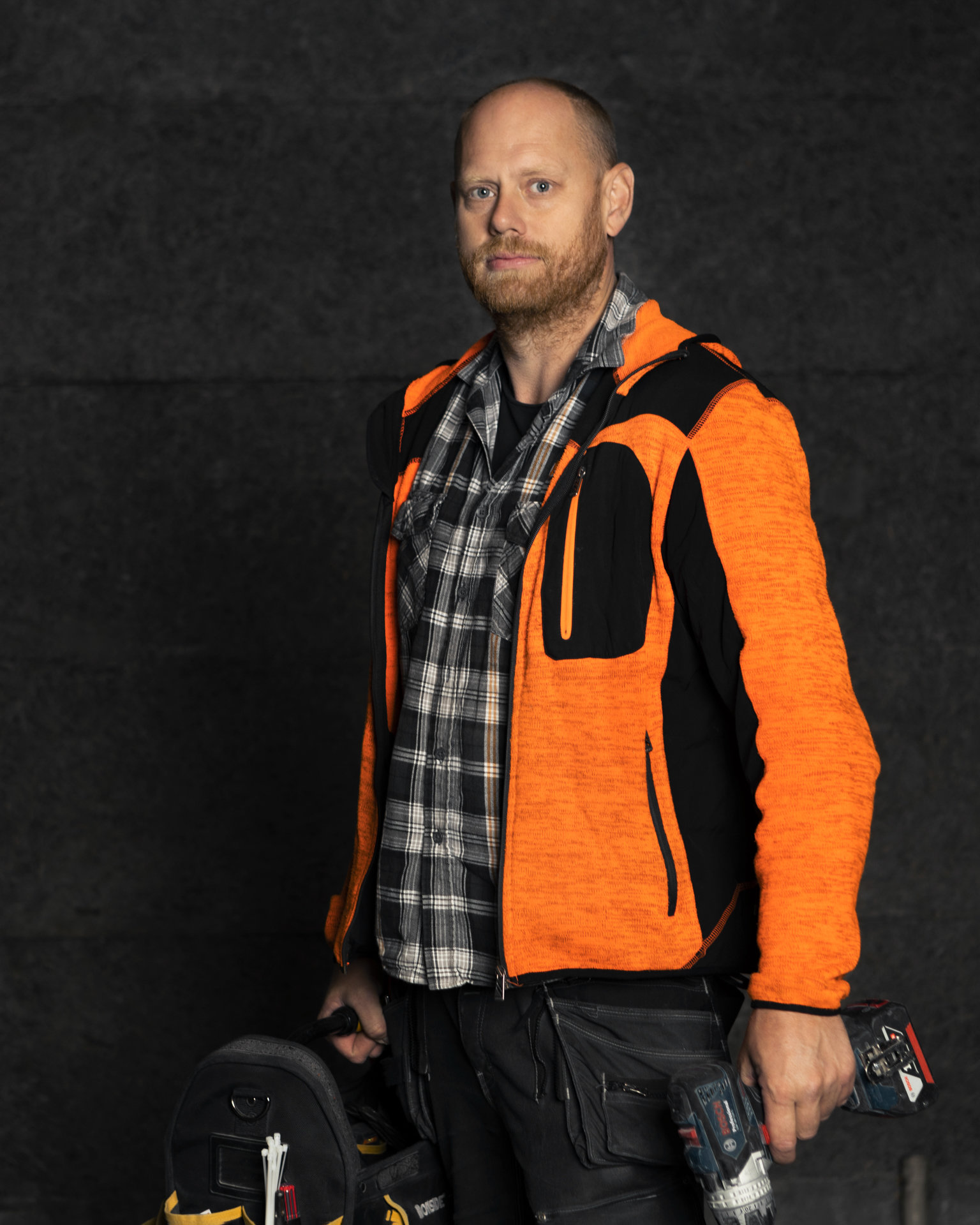 Daniel Peterson från elteknik i tjust